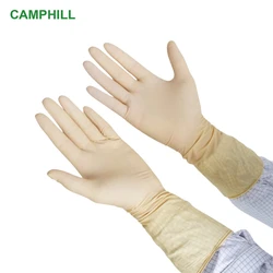 Wholesale 9-inch/12-inch High elasticity no powder gloves Laboratory, Dust free workshop disposable purification latex gloves