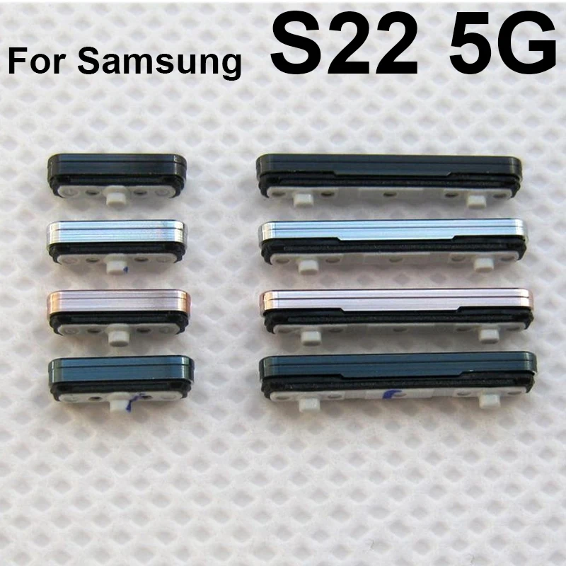 Volume Power Button For Samsung Galaxy S22 SM-S901B S22 Plus S906B S22 Ultra SM-S908B Volume Button Power On Off Side Key Part