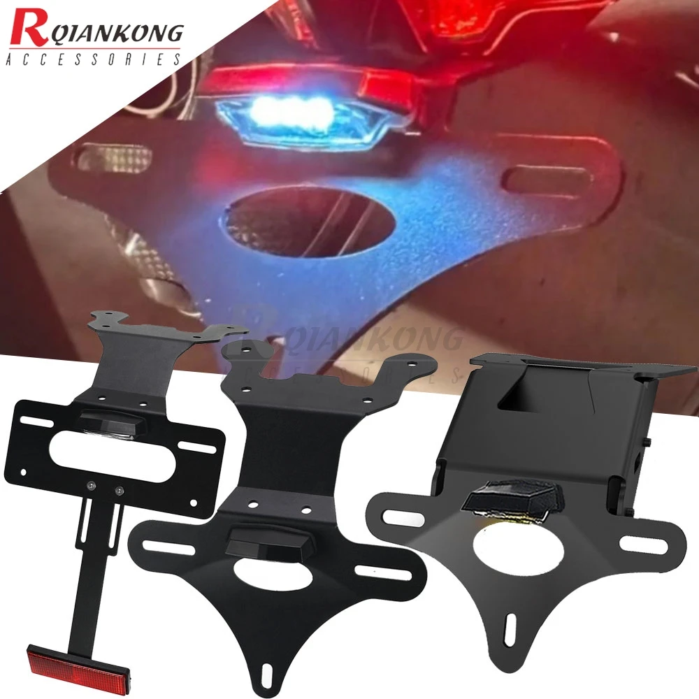 

Motorcycle License Plate Holder Bracket For Honda XL750 Transalp XL 750 2022-2023-2024-2025 Rear Tail Tidy Fender Eliminator Kit