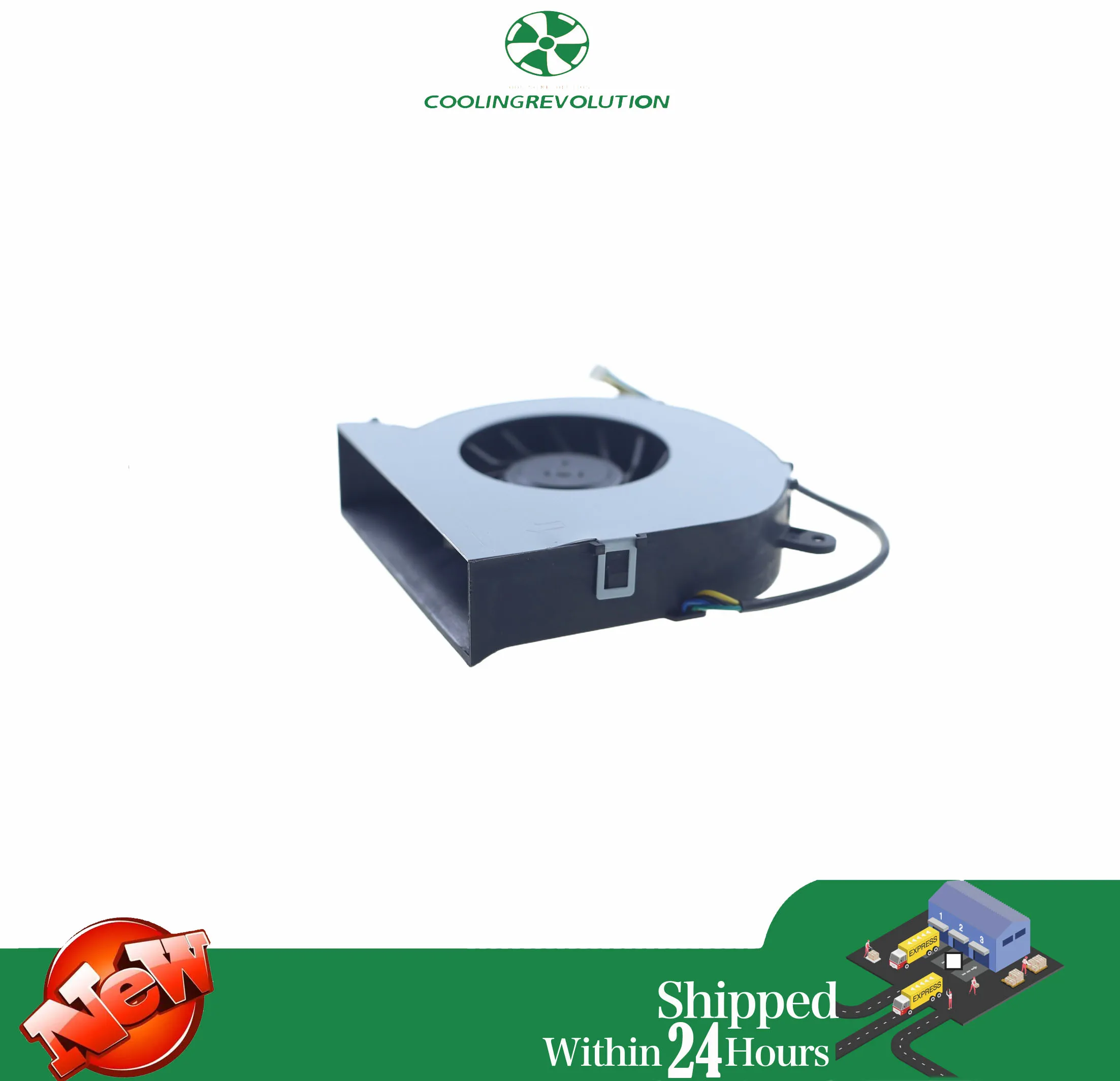 All-in-one CPU Cooling Fan KDB0712HB DC12V 0.45A 4-Pin