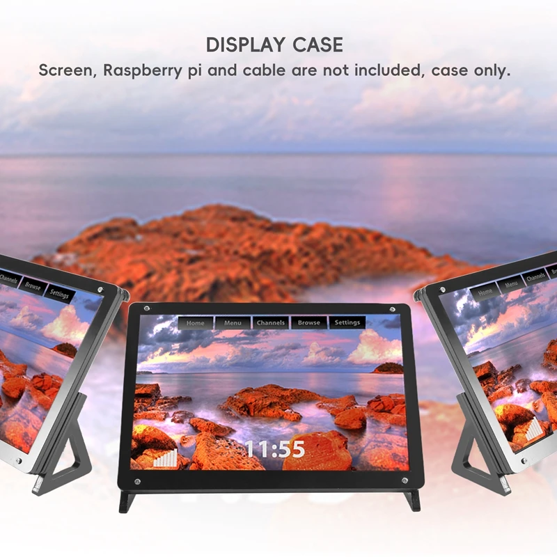 7 بوصة Lcd الاكريليك قوس حالة شاشة الاتصال حامل قوس ل 3 نموذج B +-BTFL