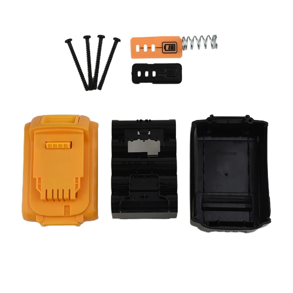 1pc DCB200 Battery Plastic Case PCB Charging Protection Circuit Board Box Shell For 18V 20V Power Tool