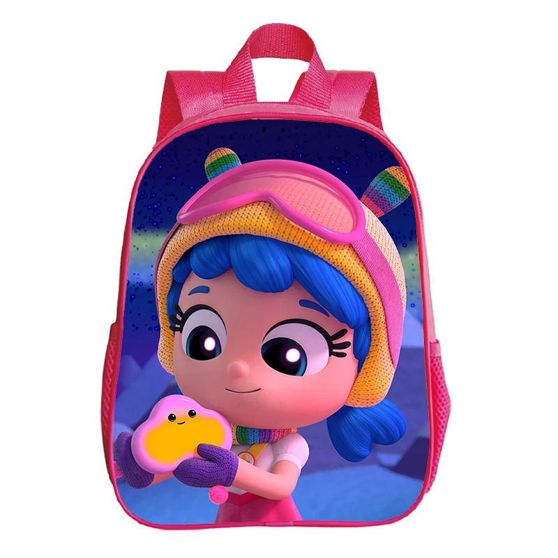 Schattig Waar En De Regenboog Koninkrijk Schooltassen Peuter Meisjes Kleuterrugzak 12 Inch Waterdichte Rugzak Kids Cartoon Boekentas