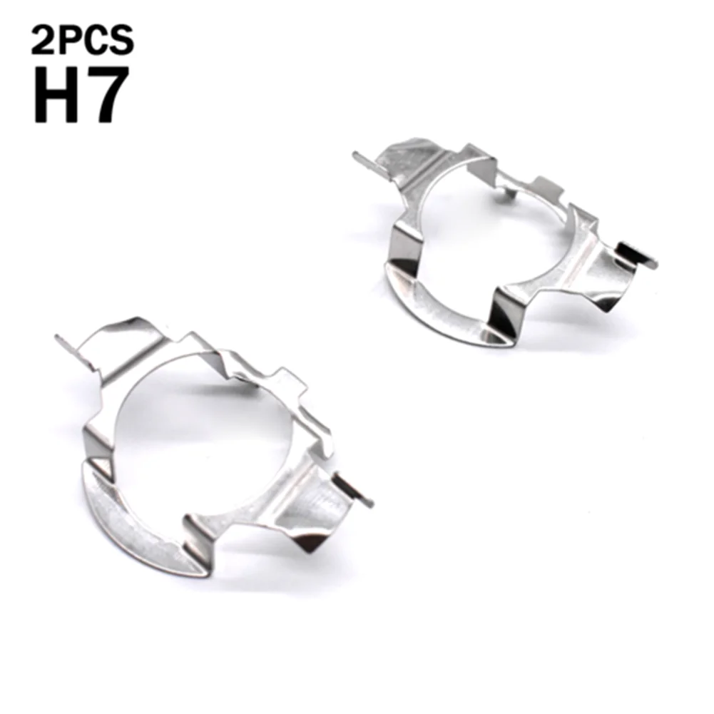 

2Pcs H7 LED Headlight Bulb Base Holder Adapter Socket Retainer Clips Kit For Qashqai For Buicks For Mercedes For Benzs For BMW 5