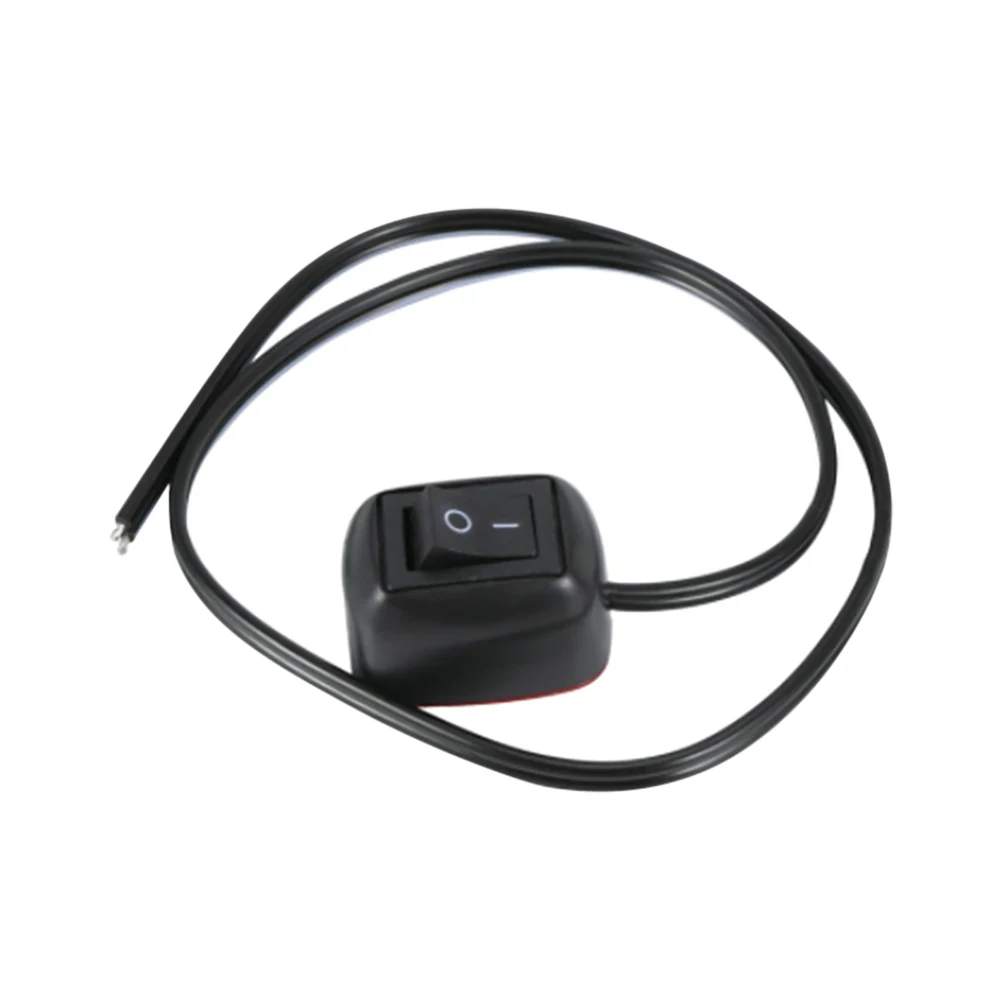 

НОВИНКА, горячая распродажа, универсальный автомобильный переключатель, тумблер типа пасты с кабелем 60 см/100 см, 12 В постоянного тока для противотуманных фар, неоновые огни