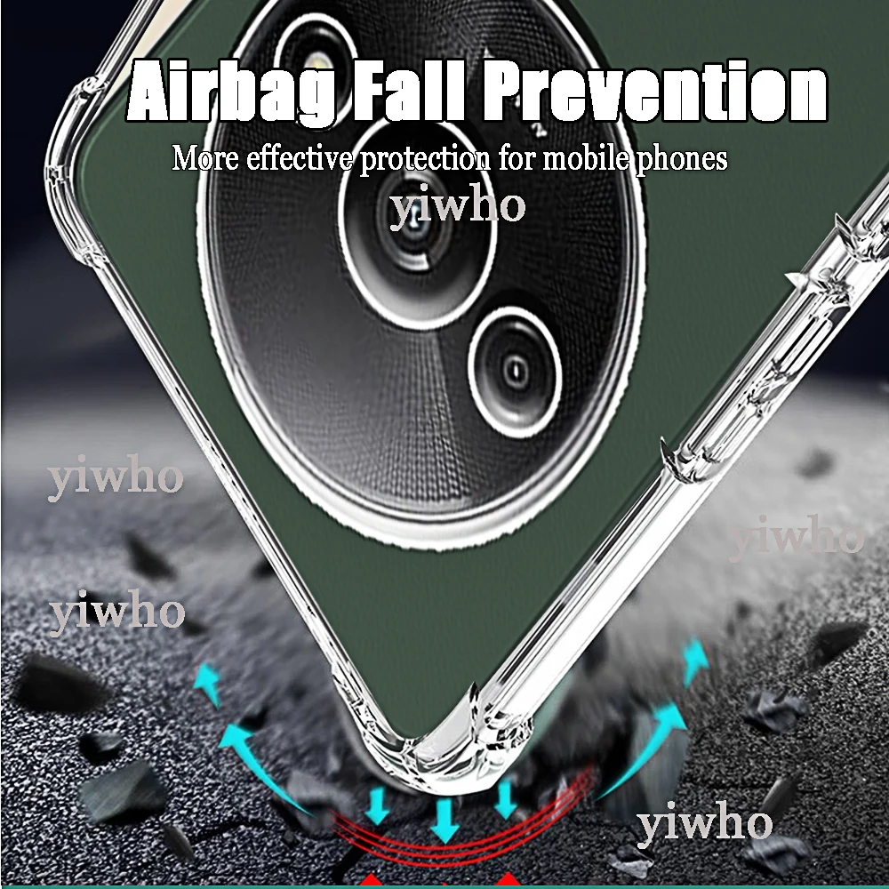 Shockproof Phone Case For Xiaomi Redmi A3 A2 A1 Plus A 3 2 1 + Transparent Clear Note 13 Pro 4G 5G Plus Soft TPU Back Cover