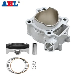 AHL Motorcycle 78mm Bore Cylinder Piston Ring Kit For HONDA CRF250R CRF250X CRF 250R 250X 12100-KRN-670 12100-KRN-732