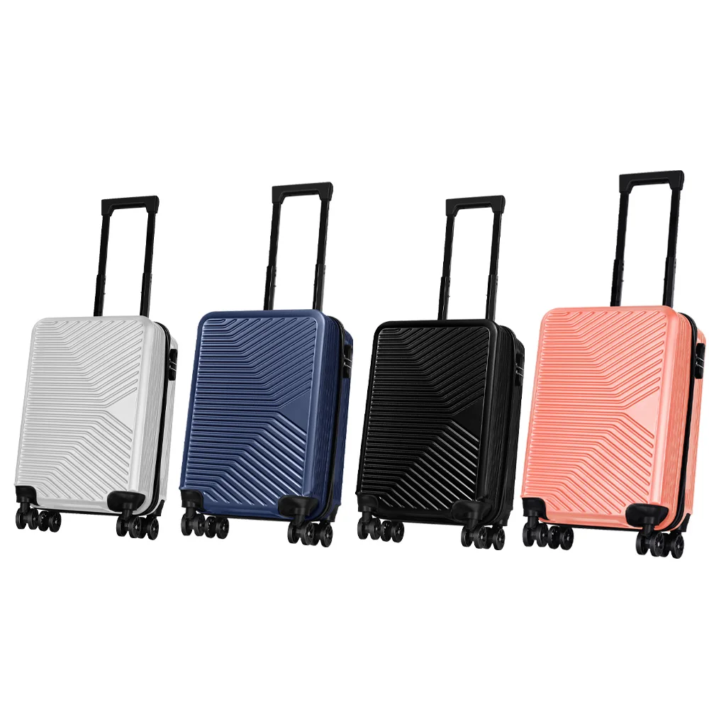 [US Stock] ABS Luggage 20-Inch Luggage Boarding Luggage Suitcase Business Travel Luggage Women's Luggage With Spinner Wheel