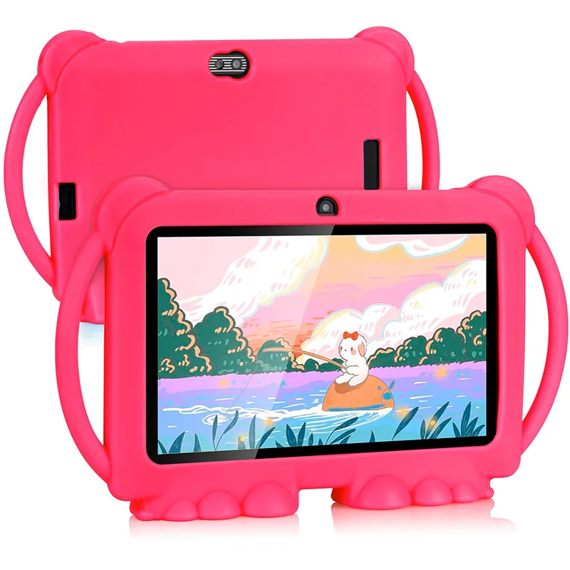 ATMPC Kids Tablet Android 11 7 inch Tablet 3GB RAM+32GB ROM with 2.4G WIFI , Eye Protection Screen Children's learning tablet