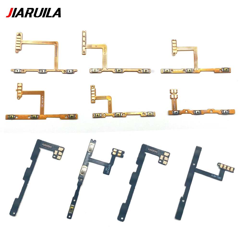 ل Tecno Spark 4 6 KE5 8 8C 10 10C 20 Pro 20C 30C 4G Spark G0 2022 2023 مفتاح الطاقة تشغيل/إيقاف زر حجم مفتاح زر فليكس