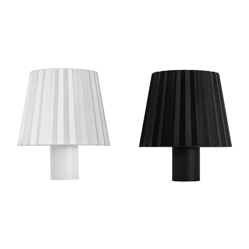 ABRB-Lampu Botol Nirkabel, Lampu Botol Peredupan Stepless 3 Warna, Lampu Botol Anggur LED Lampu Meja Tanpa Kabel Portabel untuk Bar