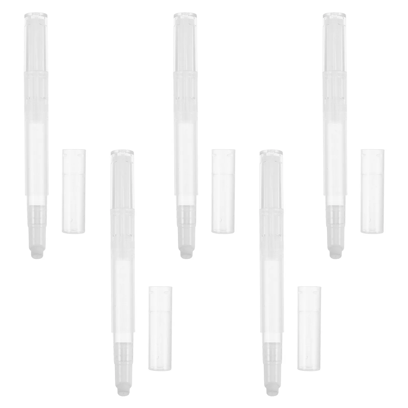 

Набор из 5 прозрачных вакуумных ручек-дозаторов для тонального крема, портативный инструмент для нанесения макияжа, герметичный, с точной дозировкой, для дорожного использования