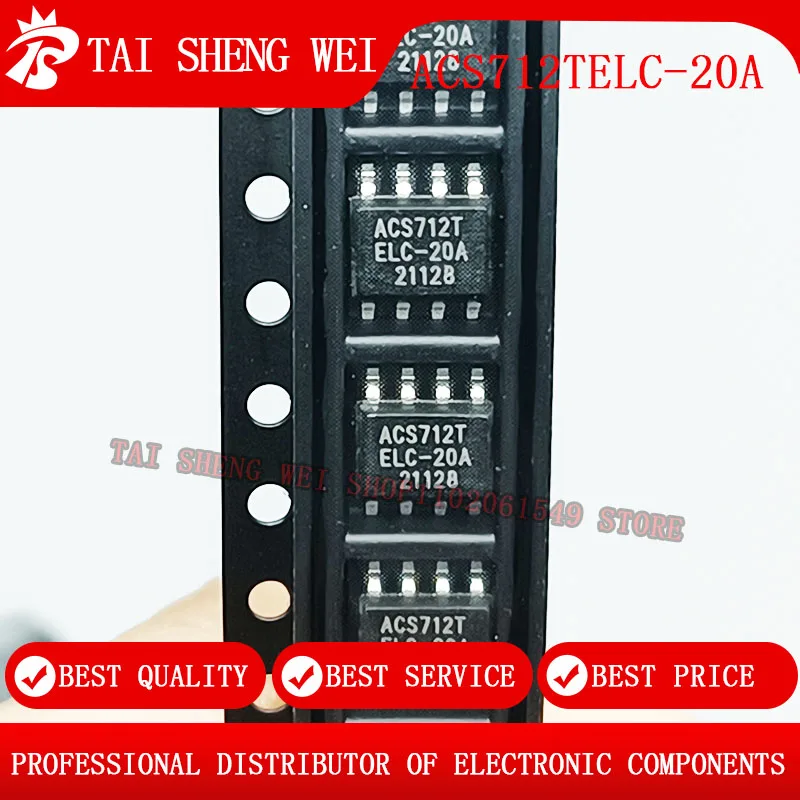 ACS712TELC-20A ACS712T ELC-20A SOP-8 SOP8 Neue Original