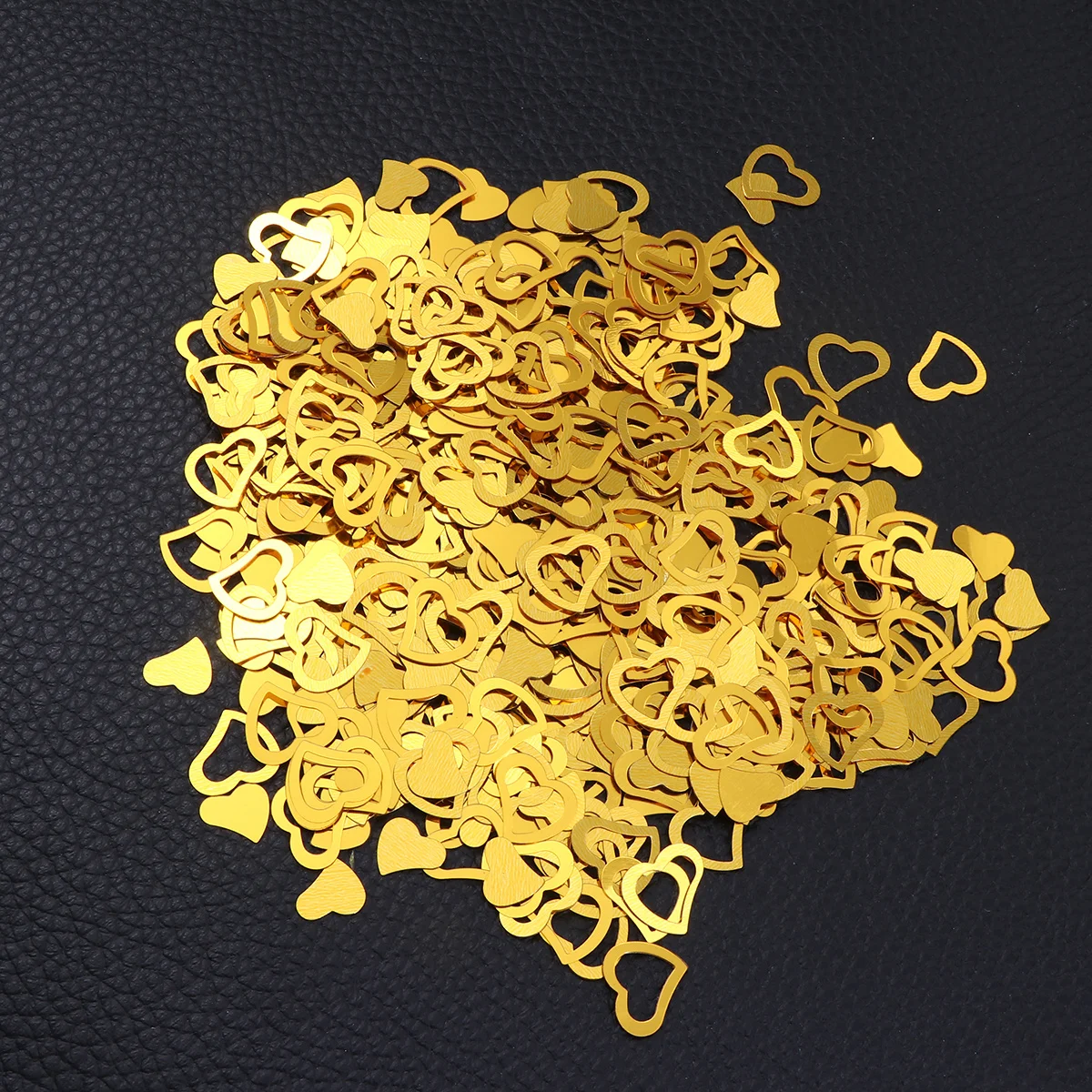 

3000pcs Heart Shape Confetti For Wedding Birthday Party Table Decor Sprinkle Confetti Bulk Craft Sequins