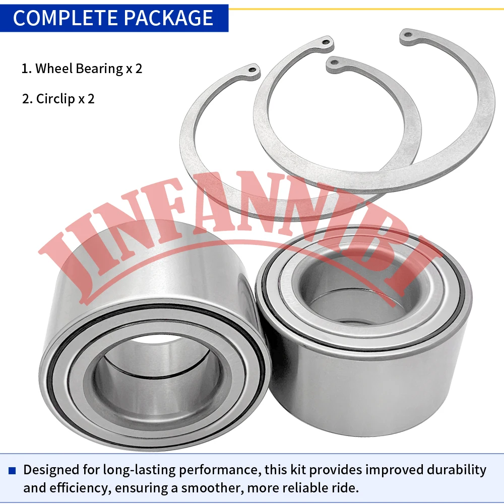 2 Pack Rear Wheel Bearings Kit For Kawasaki Teryx KRX 1000 2020-2024 #92045-0920