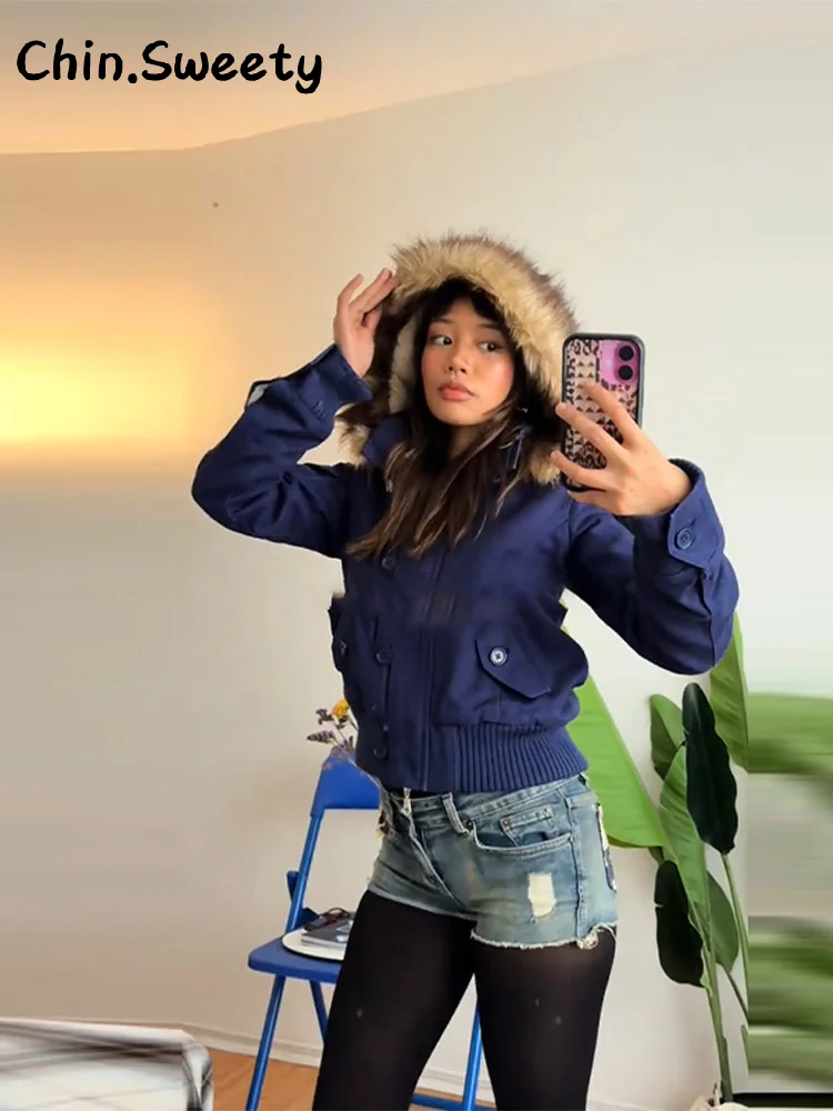 Рисунок 4 - Винтажные женские укороченные пальто с капюшоном