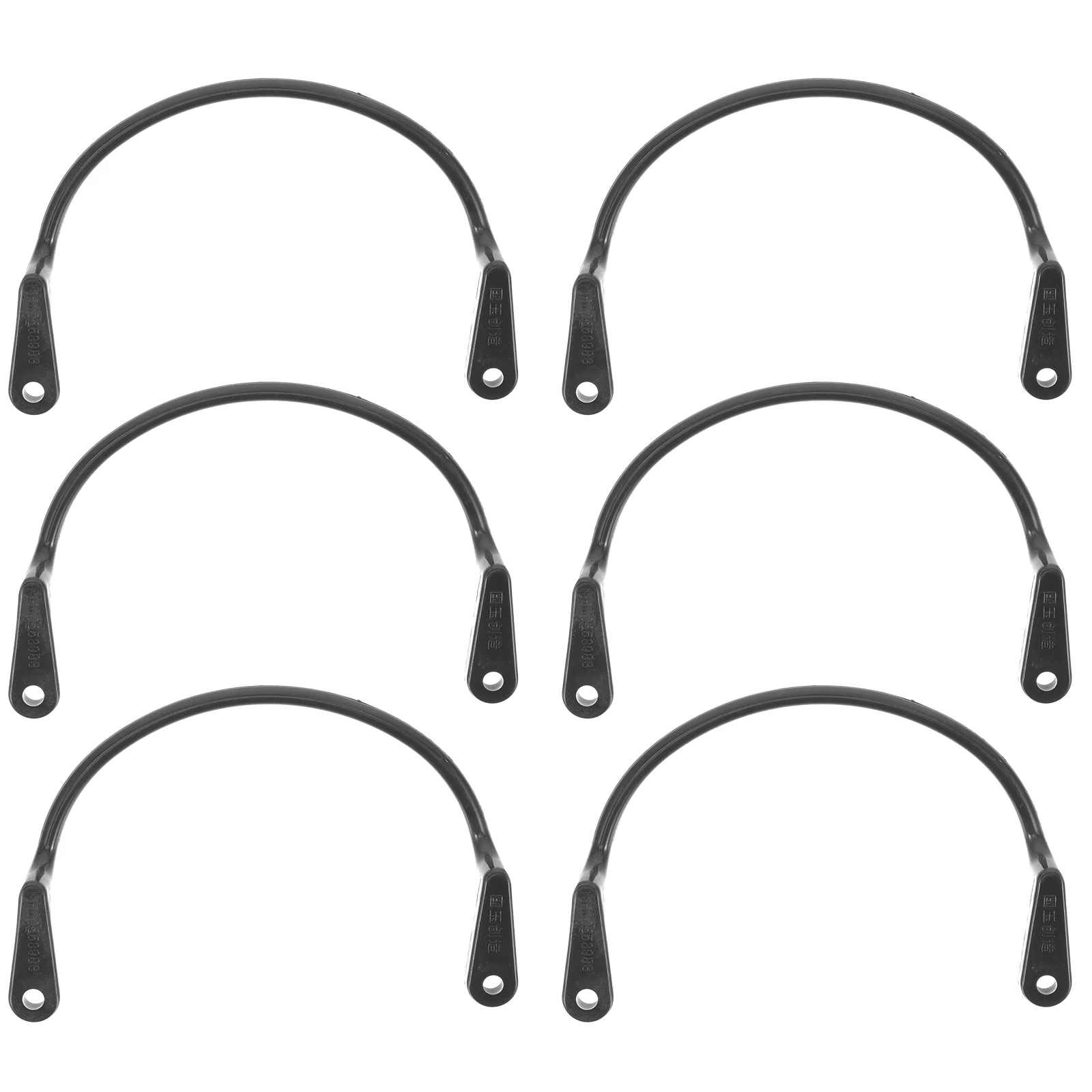 

6 Pcs Sports Billiard Net Holder Pool Table Hanger Container Basket Pocket Drop Ball Hook up