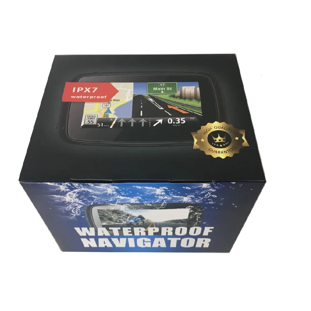 

5 Inch IP67 Waterproof Motorcycle GPS Navigator with Android System HD High Brightness Display for Navigation