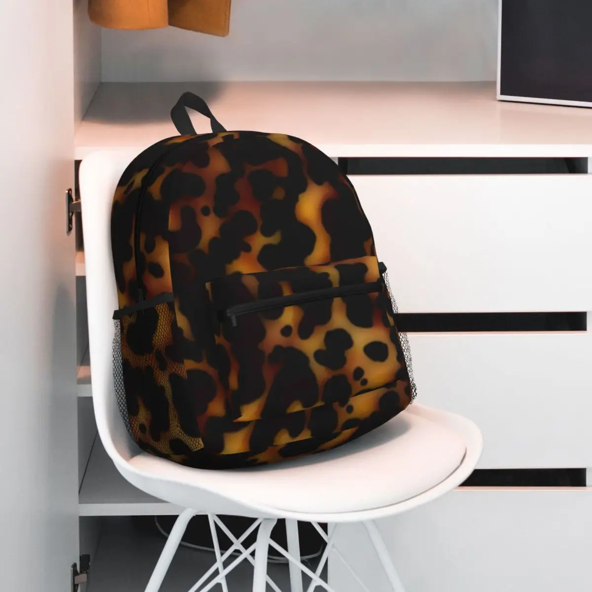 Tortoise Shell Backpack Student BookBag Kids School Bag Computer Shoulder Bags for Boys Girls