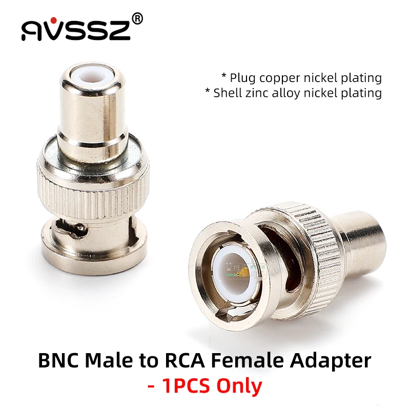 AVSSZ SDI BNC Ke RCA Adapter Q9 Converter Plug Male Ke Female Lotus Adapter Connector Q9 Monitoring Video RF Signal Converter