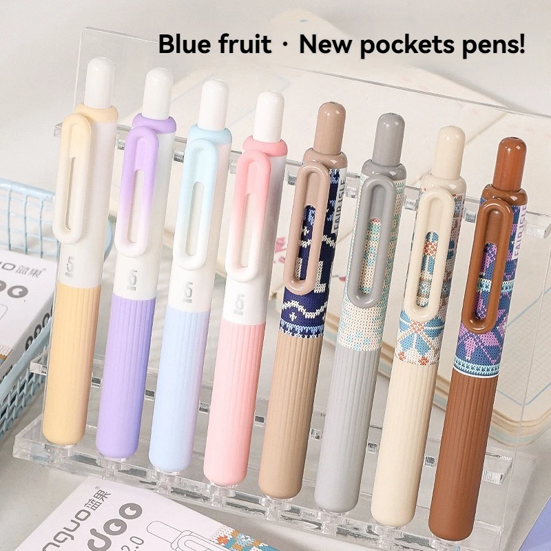 

4 шт. гелевая ручка High Beauty Press нейтральная ручка 0,5 черная карманная ручка быстросохнущая теплая зимняя ручка для матки дневника с вопросами