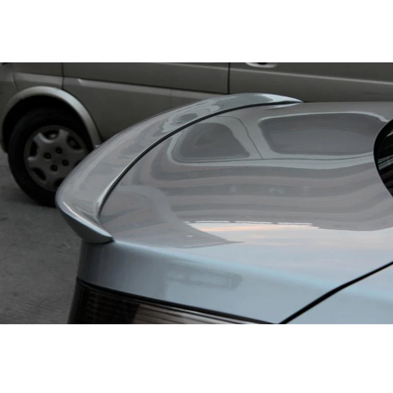 Unpainted Grey Primer Trunk Lip Spoiler for BMW 5 Series E60 525i 528i 535i 550i 2005-2008 Fiber Glass Rear Boot Spoiler Wing