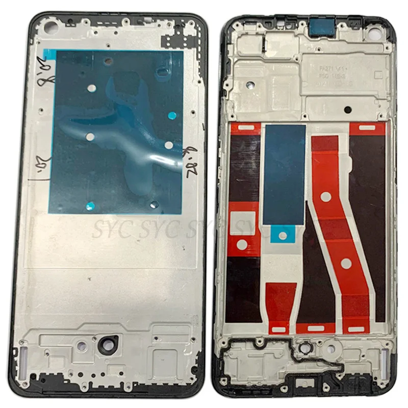 Alloggiamento piastra cornice LCD telaio centrale per parti di ricambio telaio LCD in metallo OPPO A94