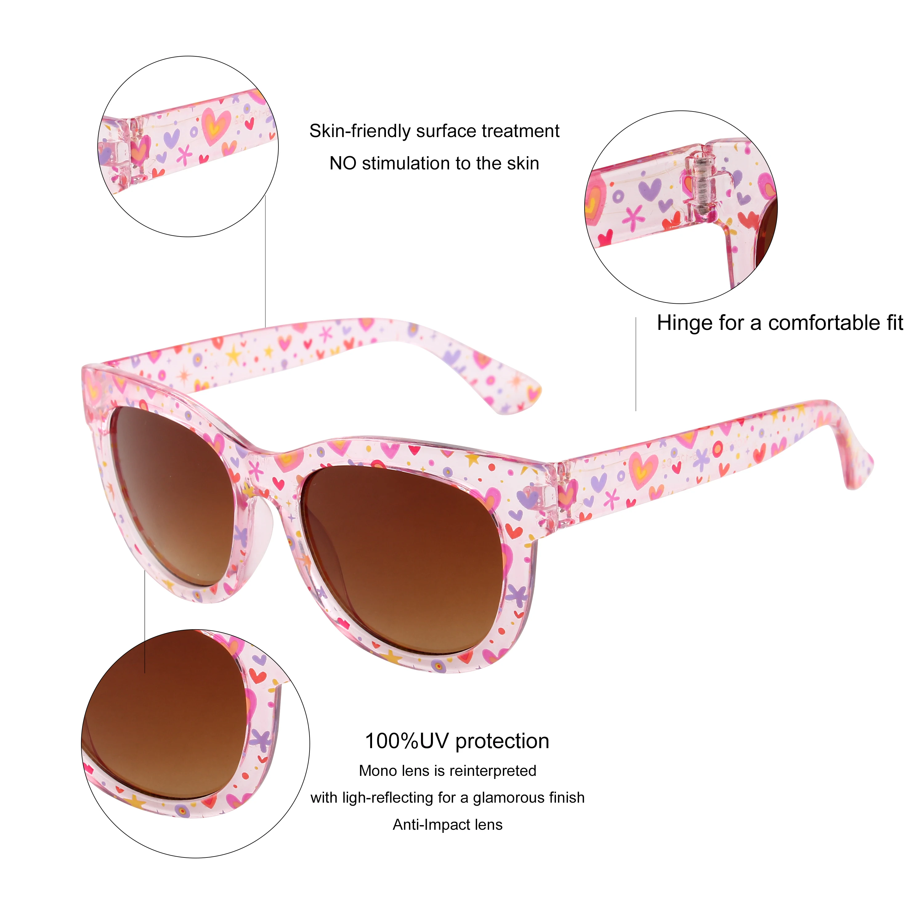 New Sun Square Cute Kids Sunglasses UV400 for Boy Girl Toddler Lovely Baby Colorful Rectange Sun Glasses Children Oculos De Sol