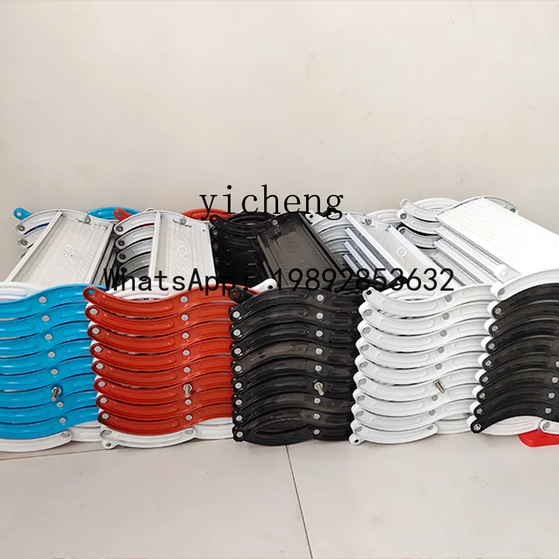 LYY Home Use Duplex Electric Invisible Folding Retractable Automatic Lifting Stretch Ladder Wall-Mounted