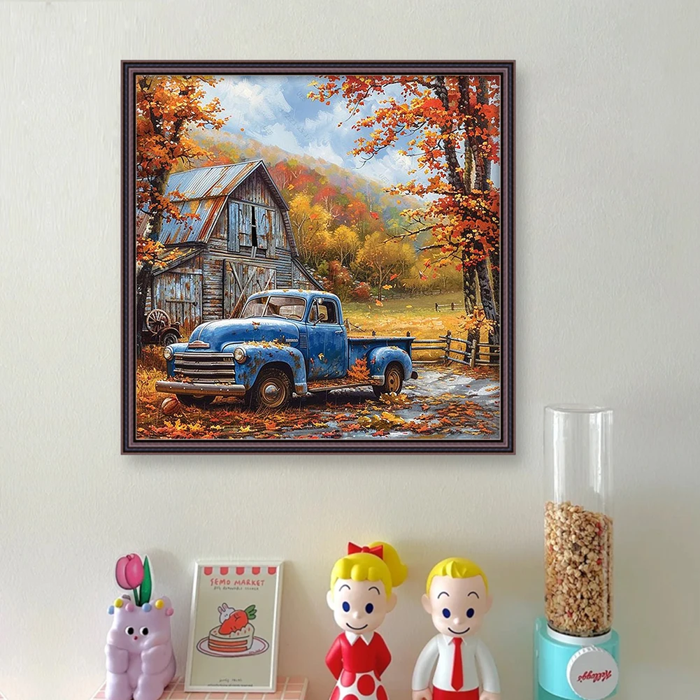 

Full Embroidery cotton Thread 11CT Counted Landscape Cross Stitch Kit