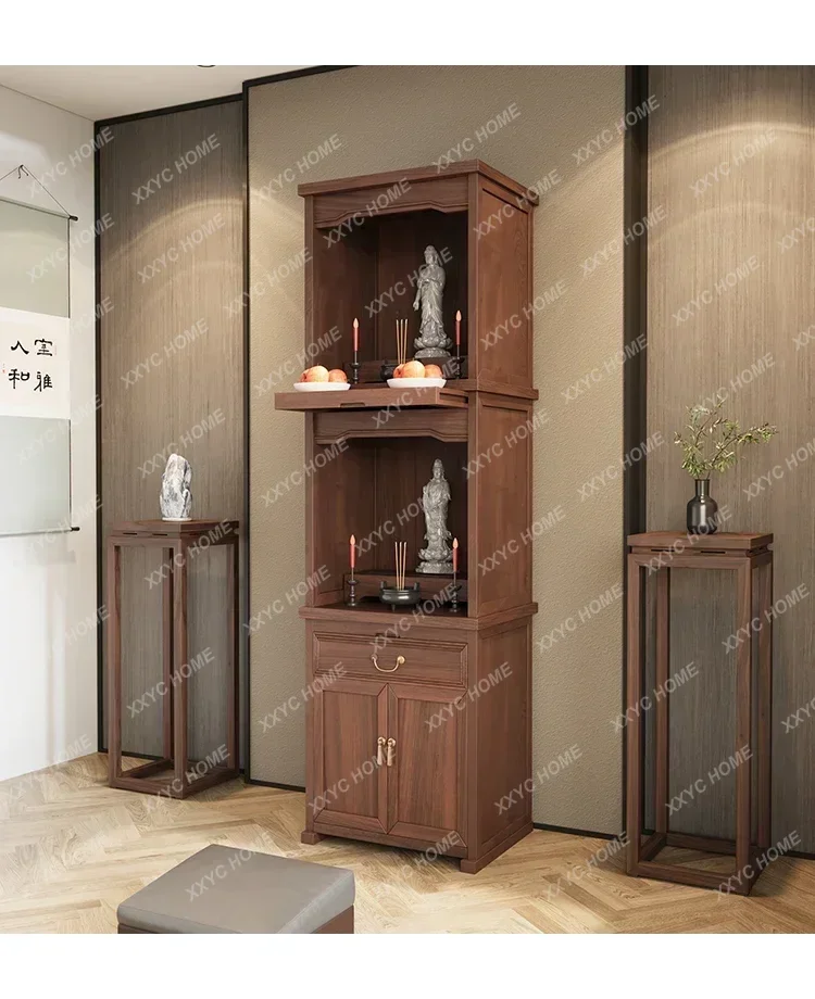 

Elm Buddha Shrine Clothes Closet Altar Cabinet Buddha Shrine Buddha Cabinet God of Wealth Cabinet