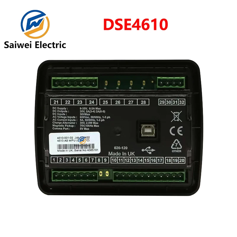 DSE4610  Automatic Start Control Module DEEP SEA 4610 Generator Controller