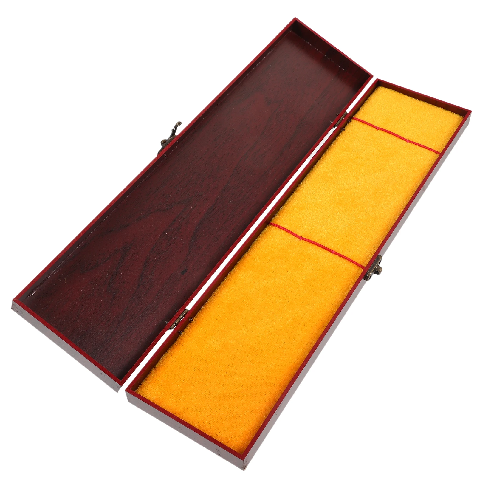 

Calligraphy Brush Gift Box Storage Case Paint Organizer Watercolor Oil Painting Pen Box Retro Style Wooden Material