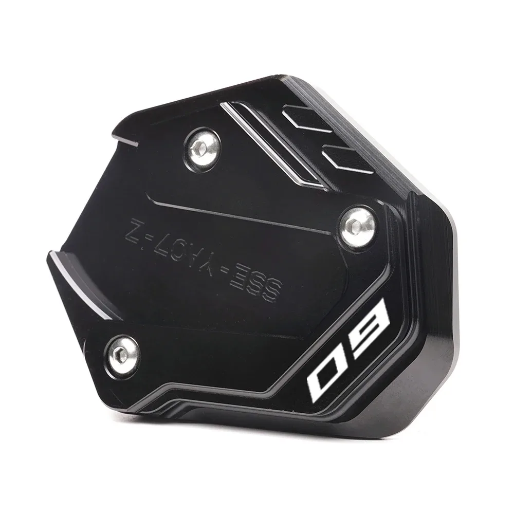 2025年 ヤマハ MT-07 MT07 2014-2023 2024 MT-09 MT 09 アクセサリー オートバイ キックスタンド サイドスタンド 延長プレート タイヤバルブキャップ