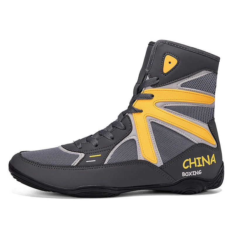 

Новинка 2024 года, мужские борцовские кроссовки, высокие дышащие боксерские кроссовки, износостойкие боевые кроссовки, мужские тренировочные боксерские кроссовки