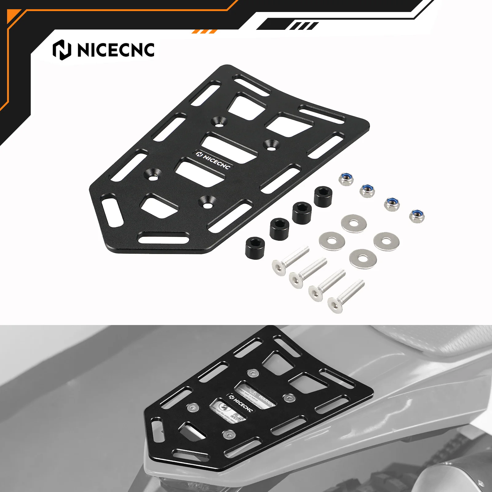 

NICECNC For SHERCO SE-F 250 300 450 500 SE-R 125 250 300 2014-2025 For Beta 125 250 300 350 390 430 RR KTM EXC 300 Tail Rack