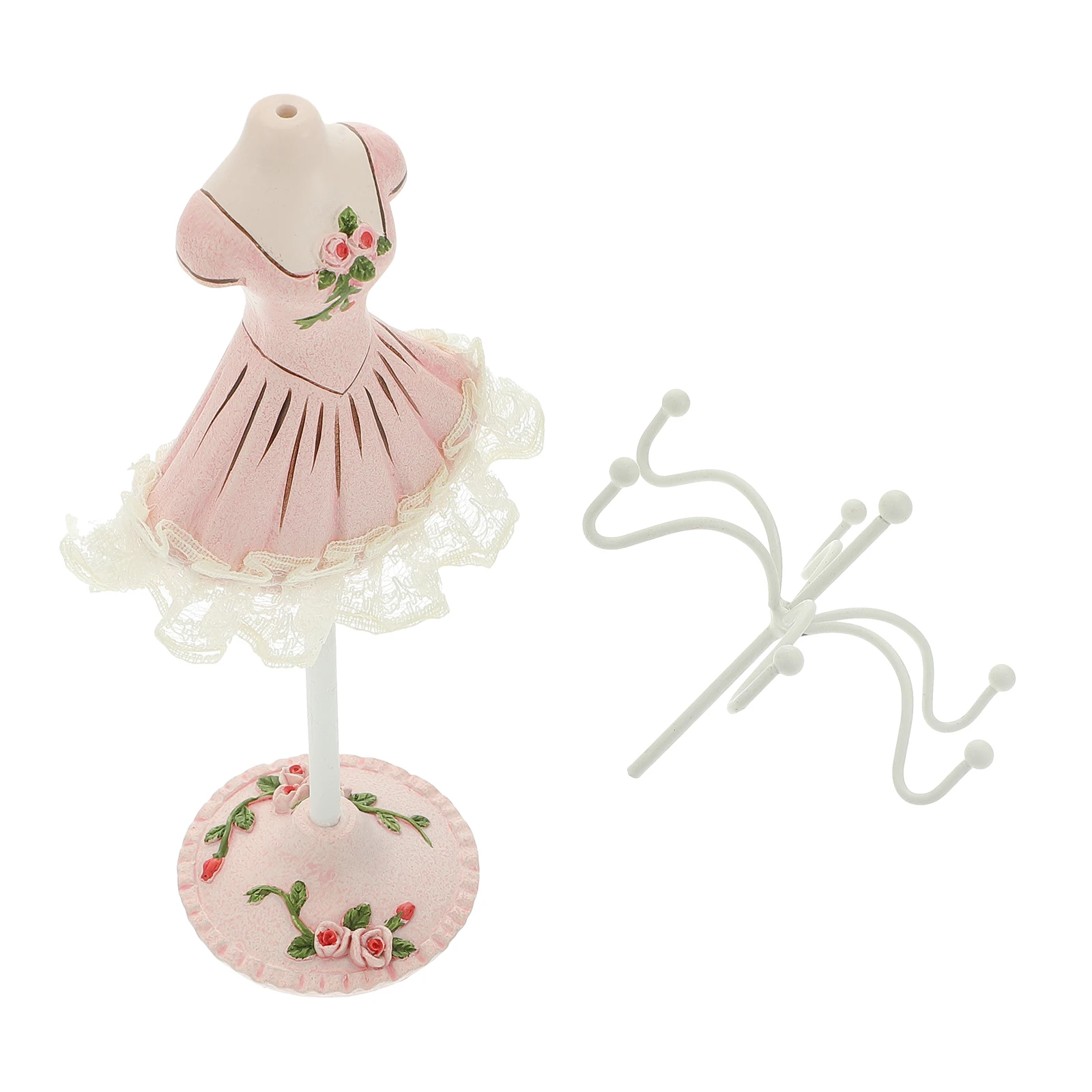 

1Pcs Jewelry Showing Rack Fine Workmanship Display Stand for Earrings Necklaces Rings Storage Rack Organized Display Solution