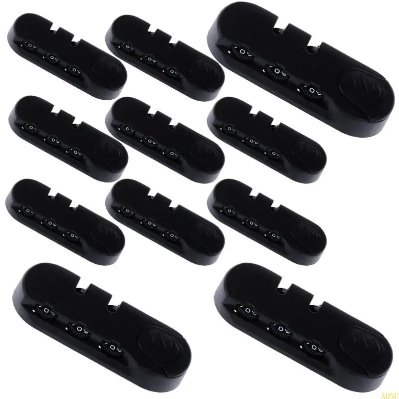 A0NC Black Password Lock Easy SET Комбинация блокировка портативная блокировка перемещения ABS Textcure Lock для рюкзаков и
