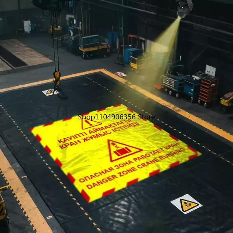 

Crane safety warning projection light waterproof and dustproof high temperature crane safety projector accessories