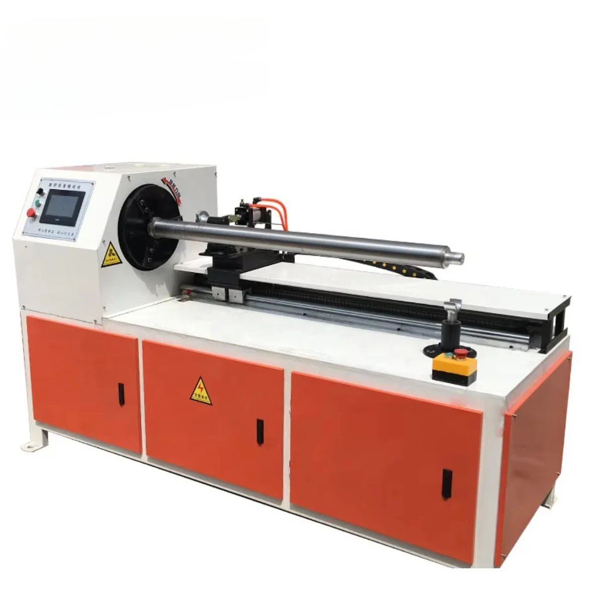 HJ-1500H PLC Control Plastic Paper Core Cutting Machine Cardboard Tube cutter