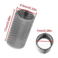 1/10szt 310s nierdzewna świeca żarowa Diesel Air Parking Heater Burner Strainer do Webasto Eberspacher 3-warstwowy filtr siatkowy