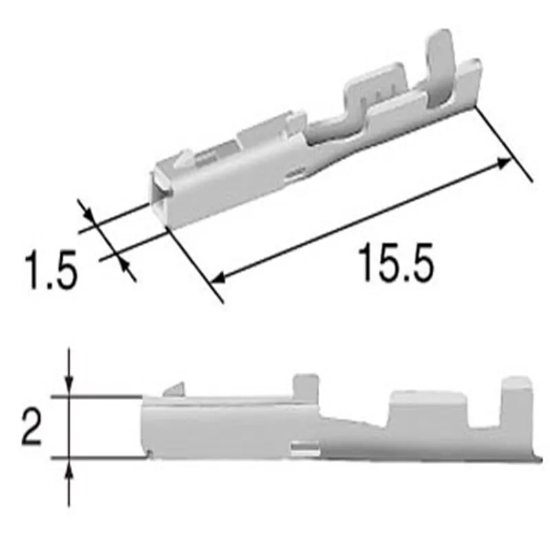 200PCS Original genuine SUMITOMO 8100-3625 femate connector  0.3-0.5 mm²