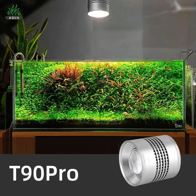 WEEK AQUA T90 Pro RGB+UV 水槽用LEDライト 美品 Week Aqua T90 PRO APP RGB-UV 90W Fish Tank Bracket Downlight