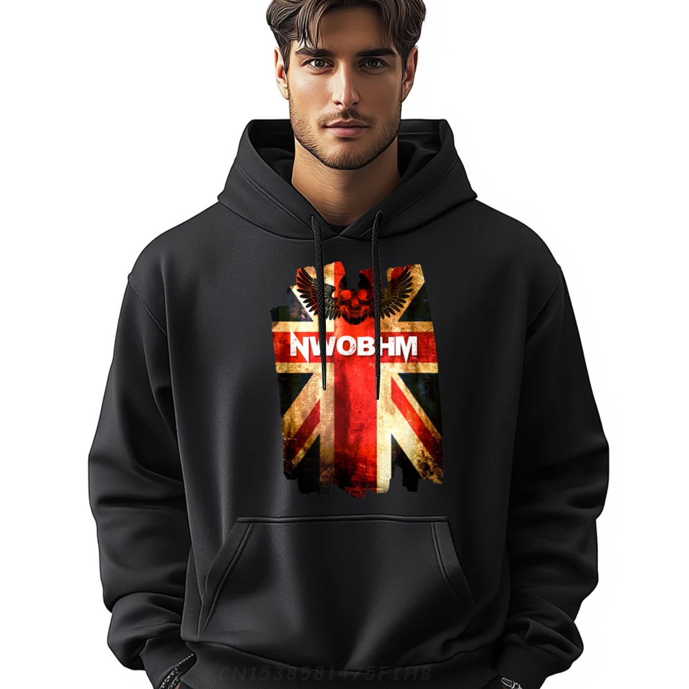 

Special Mens Hoodies New Wave Of British Nwobhm Geek Printed Hoodies Crewneck Long Sleeve Normal Newest Sweatshirt