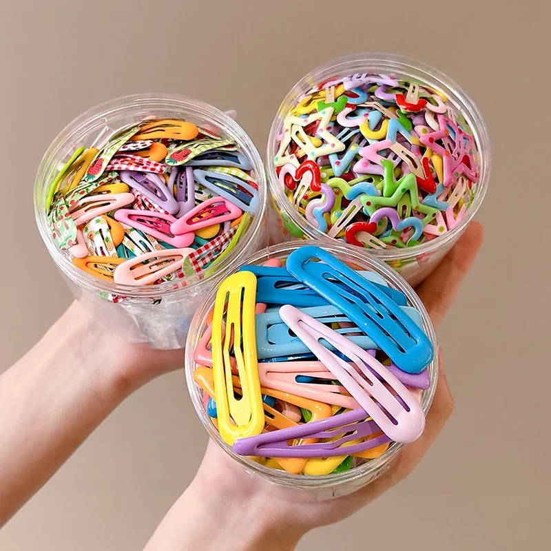 

Cute Baby Hair Clips Children's Dopane Hair Accories Korean Sle Side Bangs Hairpins Fre out New Faion Jewelry