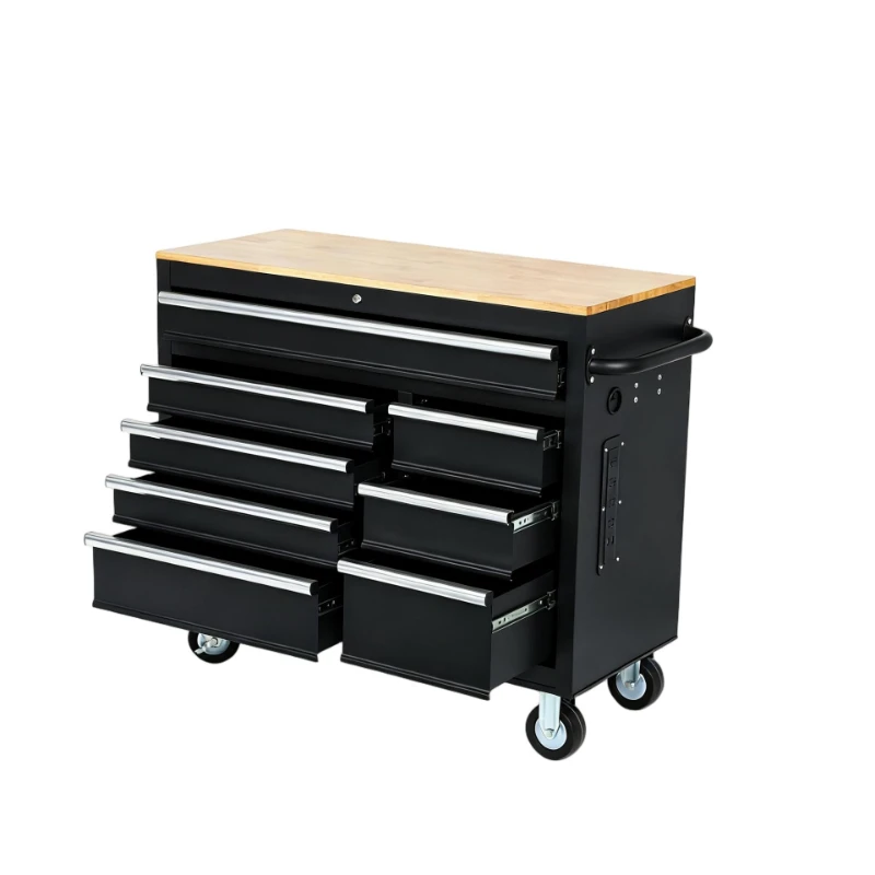 

Movable tool cart Heavy duty five-tool cabinet Multifunctional maintenance workbench