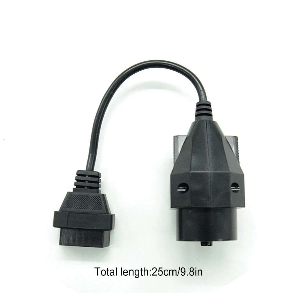 1Pc OBD OBD II Adapter for BMW 20 pin to OBD2 16 PIN Female Connector E36 E38 E39 E46 E53 for BMW 20pin