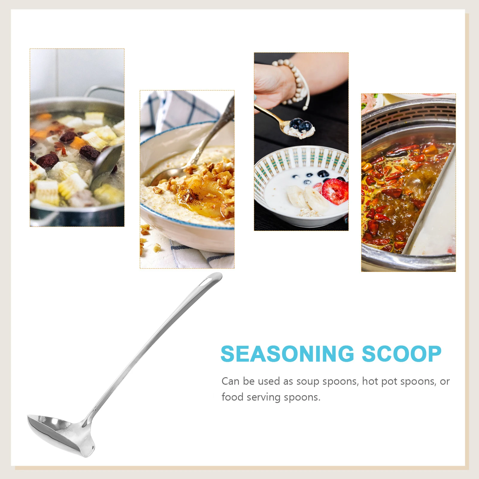 

Sauce Spoon Steel Kitchen Cutlery Gravy Drizzle Silverware Creative Silver Drizzle Spoon Tableware Dishwasher Safe