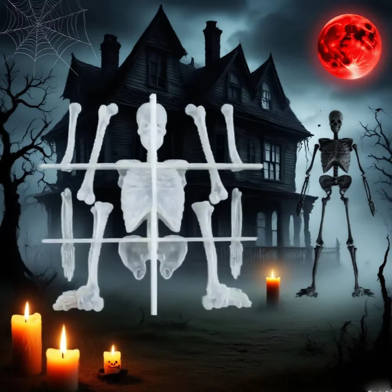 

Silicone Mould For Skeleton Body Display Gypsum Mould For Halloween Decoration Diy Handmade Skeleton Gifts For Halloween