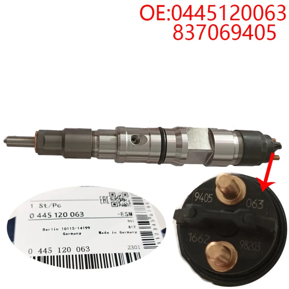 0445120063 common rail injector is suitable for diesel Deutz engine injectors 0 445 120 063